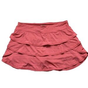 Ideology Women's Skort Tiered Elastic Waist Tennis Pickleball Golf Athleisure XL